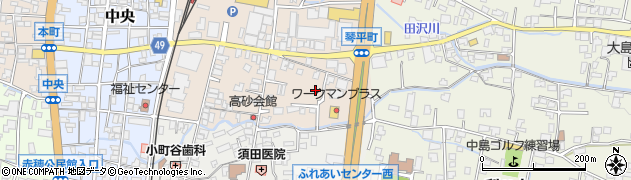 長野県駒ヶ根市東町7周辺の地図