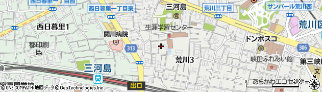田中印房印刷周辺の地図
