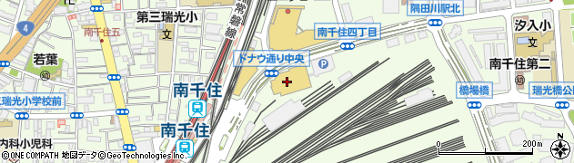 ペットショップ・Ａペット　南千住店周辺の地図