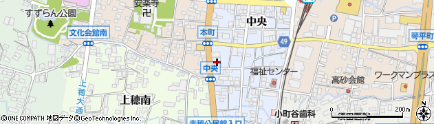 八十二銀行駒ヶ根支店 ＡＴＭ周辺の地図
