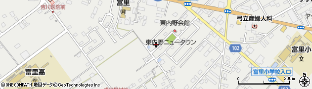 千葉県富里市七栄282-7周辺の地図