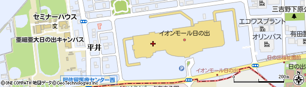 ちゃーしゅうや武蔵 イオンモール日の出周辺の地図
