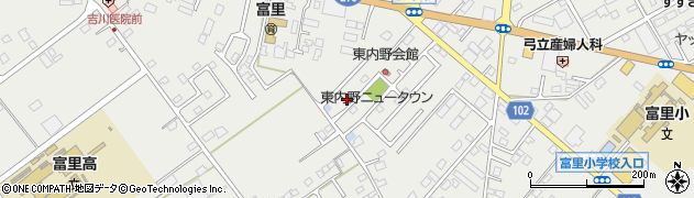 千葉県富里市七栄282-41周辺の地図