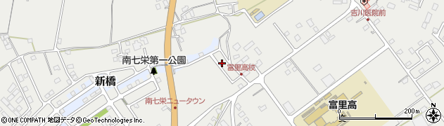 千葉県富里市七栄133-26周辺の地図