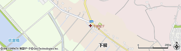 千葉県佐倉市下根159周辺の地図