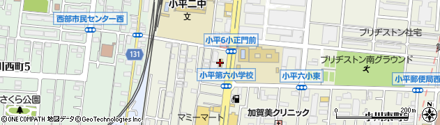 セブンイレブン小平小川東町１丁目店周辺の地図