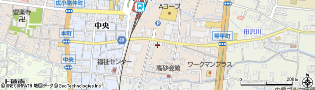 橘田行政書士事務所周辺の地図