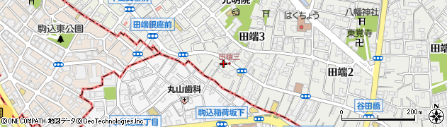 北田端郵便局 ＡＴＭ周辺の地図