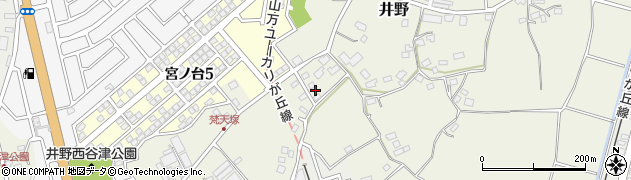 千葉県佐倉市井野569周辺の地図