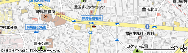 タイムズビッグボーイ練馬豊玉店駐車場周辺の地図