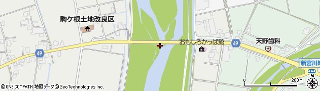 天竜大橋周辺の地図