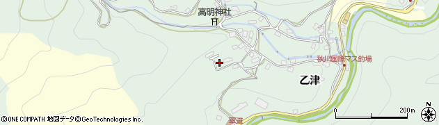 東京都あきる野市乙津1849周辺の地図
