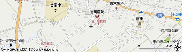 千葉県富里市七栄183周辺の地図