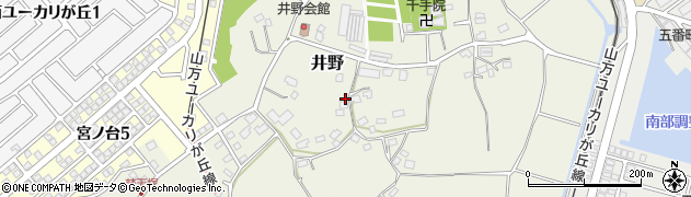 千葉県佐倉市井野180周辺の地図