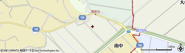 千葉県多古町（香取郡）東部周辺の地図