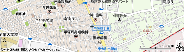 とうわ整骨院東大和店周辺の地図