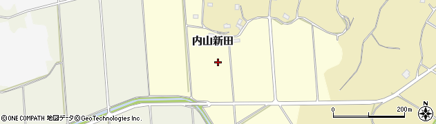 千葉県匝瑳市内山新田周辺の地図
