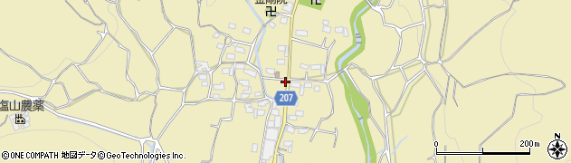 山梨県甲州市塩山竹森3477周辺の地図