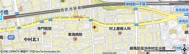 ライフ練馬中村北店周辺の地図