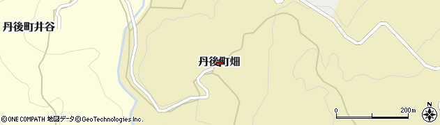 京都府京丹後市丹後町畑周辺の地図