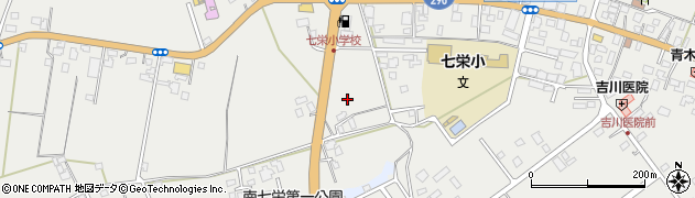千葉県富里市七栄130周辺の地図