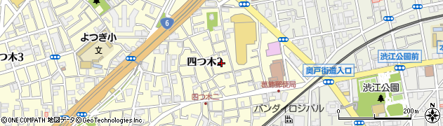 東京都葛飾区四つ木2丁目16周辺の地図