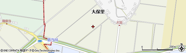 千葉県匝瑳市大保里周辺の地図