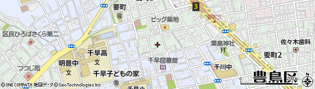 東京都豊島区要町3丁目5周辺の地図