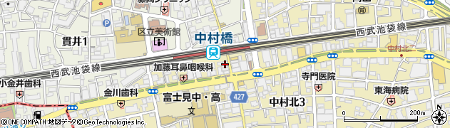 ジェミー アイ 中村橋駅前店(Gemmy eye)周辺の地図