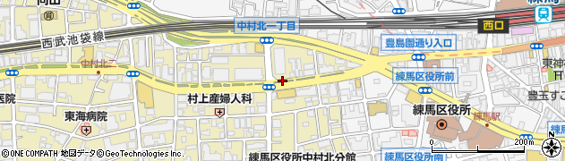 東電支社前周辺の地図