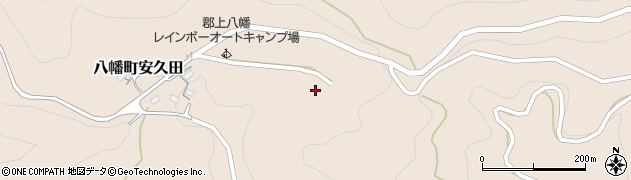 岐阜県郡上市八幡町安久田985周辺の地図