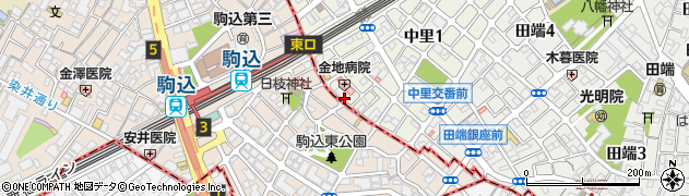 キッチンオリジン駒込店周辺の地図