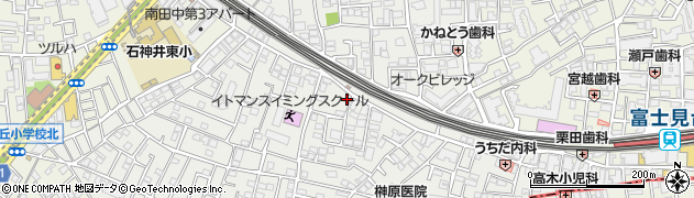 宇多川青果店周辺の地図