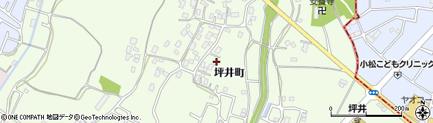 千葉県船橋市坪井町周辺の地図