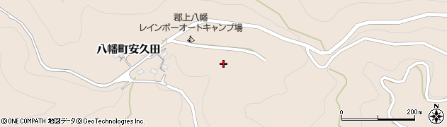 岐阜県郡上市八幡町安久田1057周辺の地図