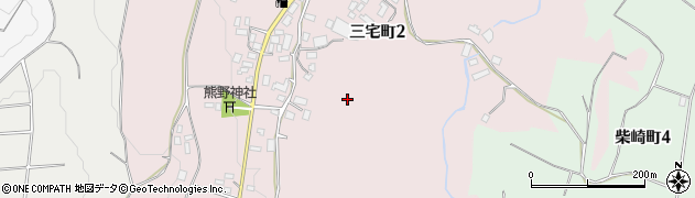 千葉県銚子市三宅町周辺の地図
