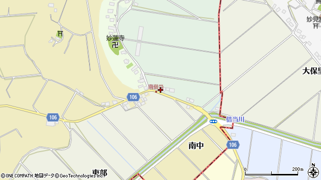 〒289-2254 千葉県香取郡多古町東輝の地図