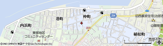 千葉県銚子市仲町1808周辺の地図