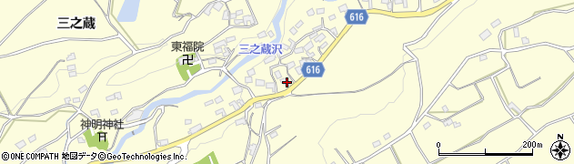 山梨県韮崎市穂坂町三之蔵4292周辺の地図
