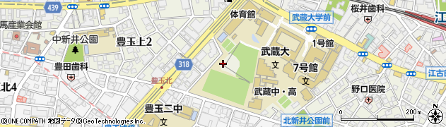 東京都練馬区豊玉上周辺の地図