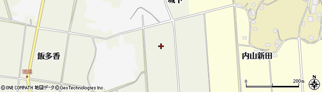 千葉県匝瑳市城下周辺の地図