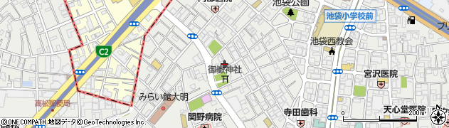 東京都豊島区池袋3丁目45-7周辺の地図