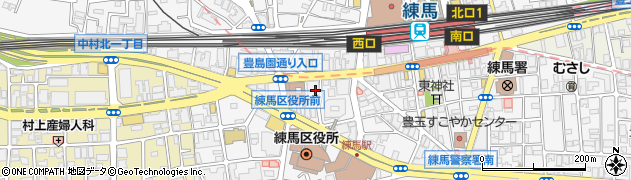 業務スーパー練馬駅前店周辺の地図