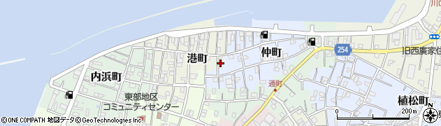千葉県銚子市港町1696周辺の地図