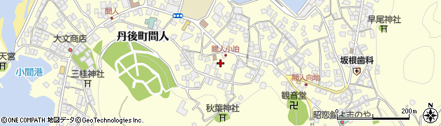 京都府京丹後市丹後町間人周辺の地図