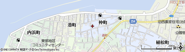 千葉県銚子市仲町1688周辺の地図