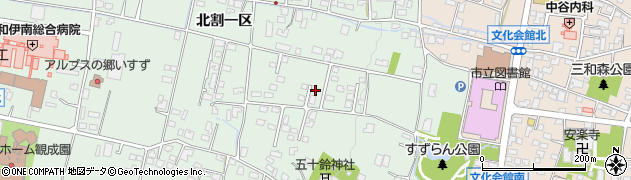 長野県駒ヶ根市赤穂北割一区2755周辺の地図