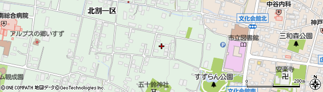長野県駒ヶ根市赤穂北割一区2752周辺の地図