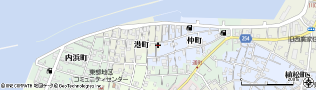 千葉県銚子市港町1695周辺の地図