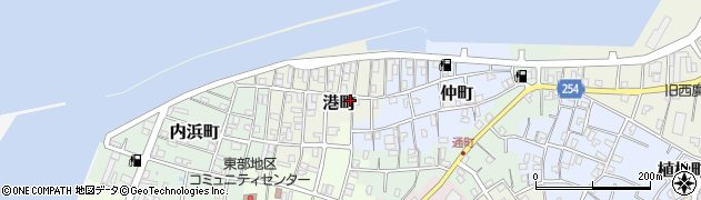 千葉県銚子市港町1704周辺の地図